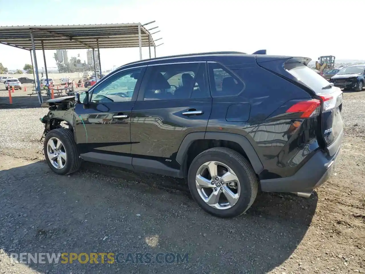 2 Photograph of a damaged car 4T3D6RFV9MU025228 TOYOTA RAV4 2021