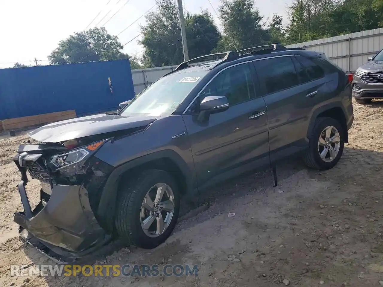 1 Фотография поврежденного автомобиля 4T3D6RFV9MU053627 TOYOTA RAV4 2021