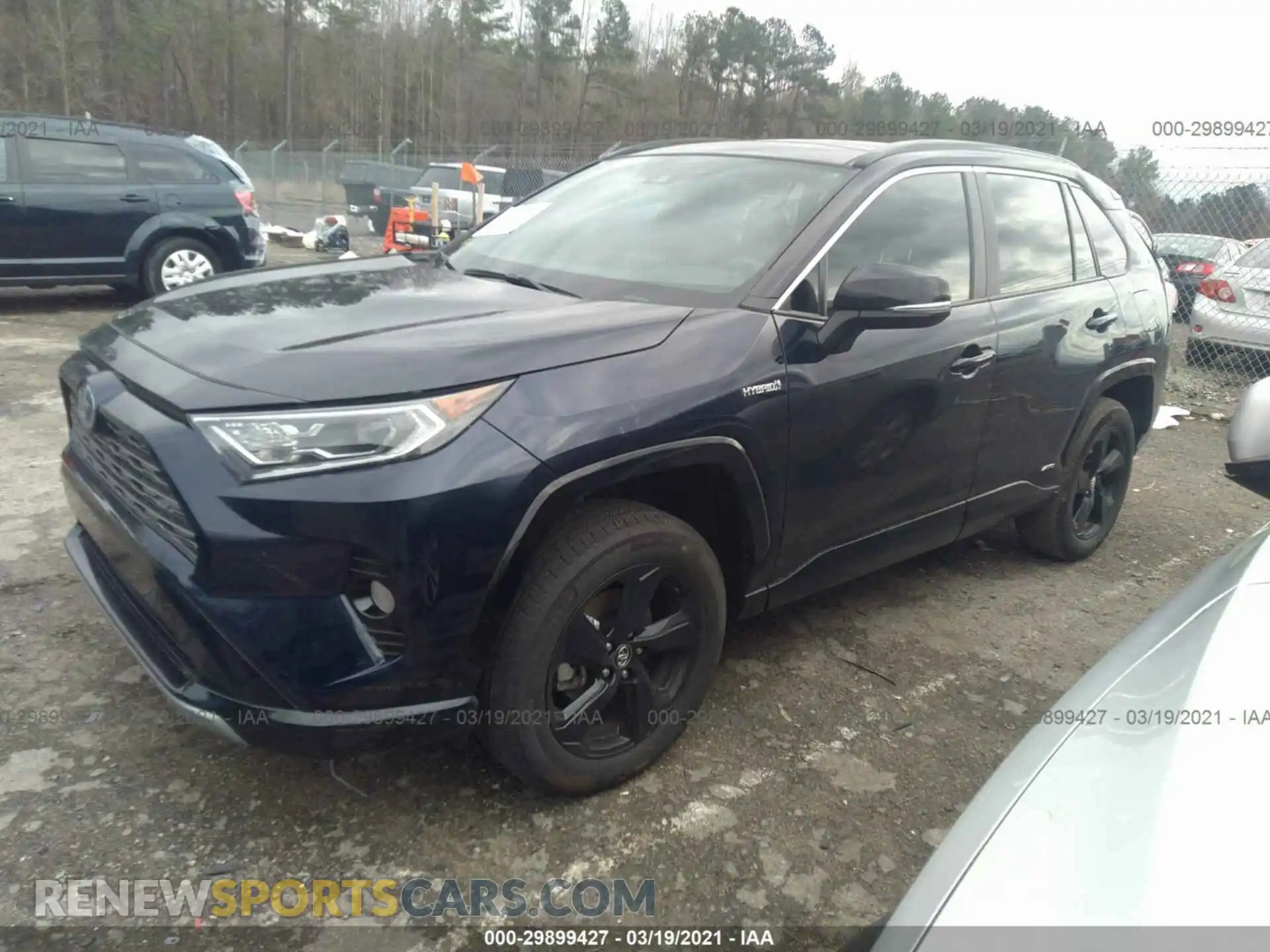 2 Photograph of a damaged car 4T3E6RFV0MU021105 TOYOTA RAV4 2021