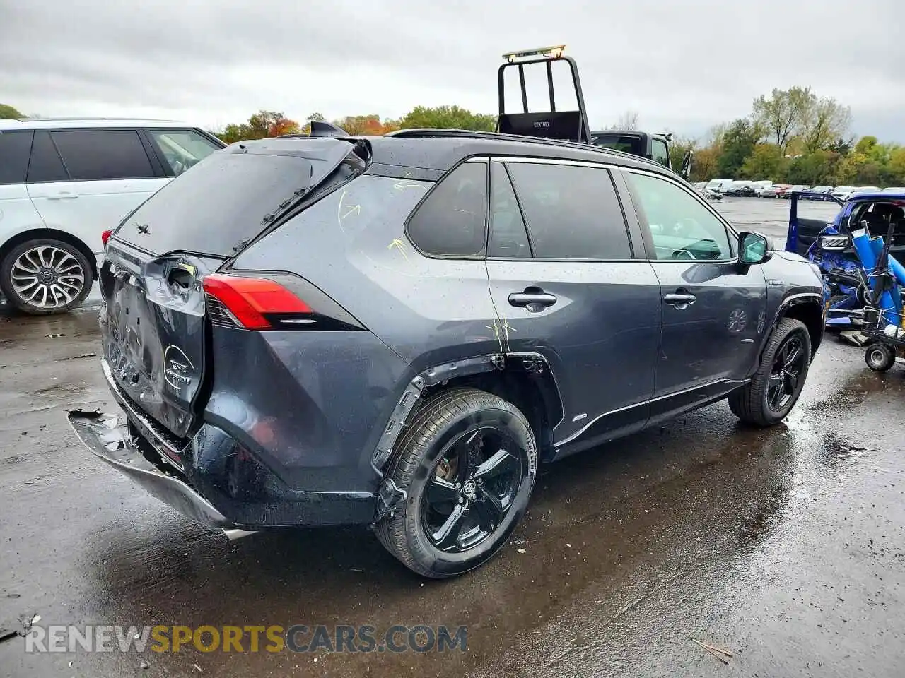 3 fotografías del automóvil dañado 4T3E6RFV0MU022576 TOYOTA RAV4 2021