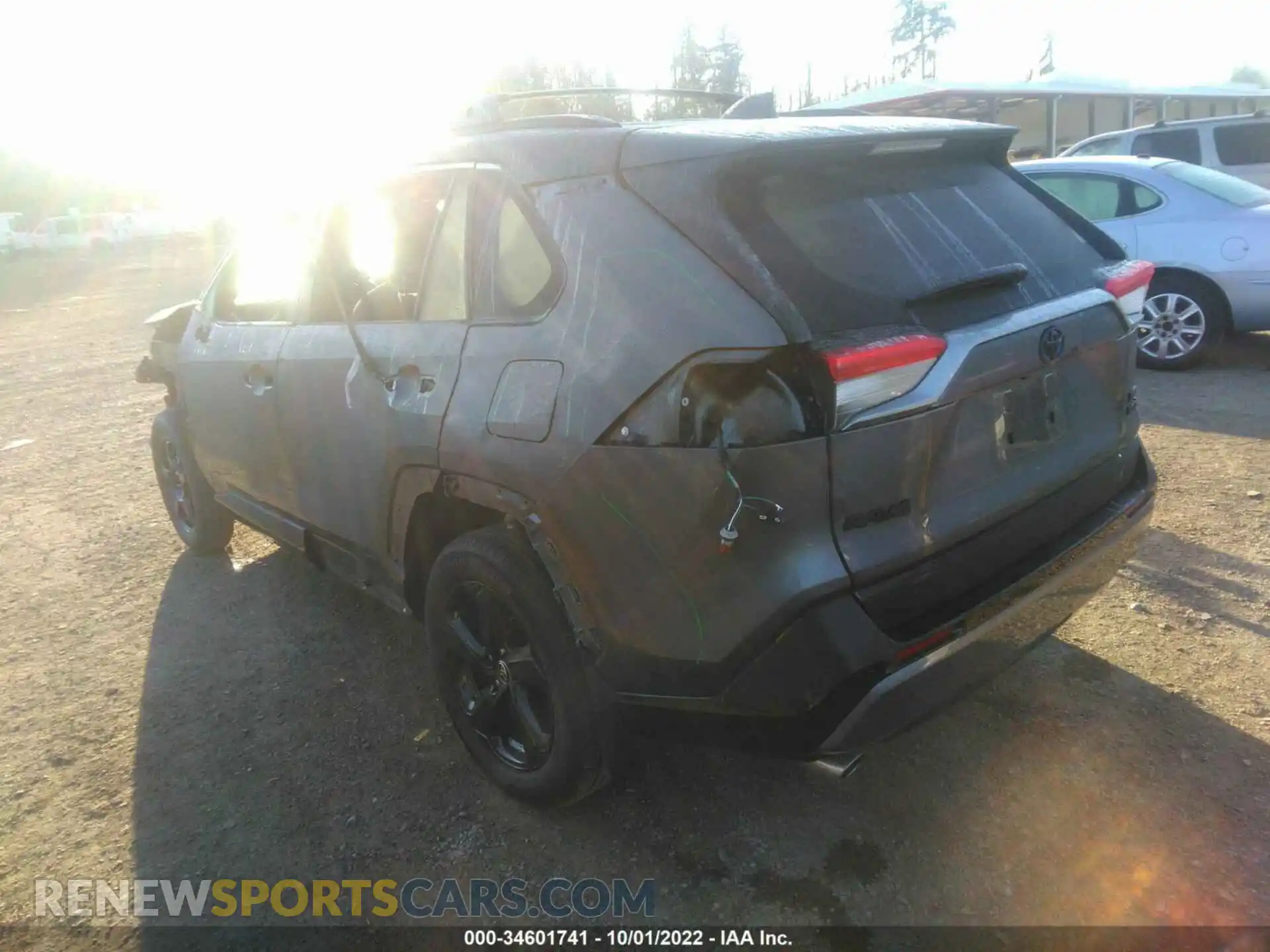 3 Photograph of a damaged car 4T3E6RFV0MU034761 TOYOTA RAV4 2021
