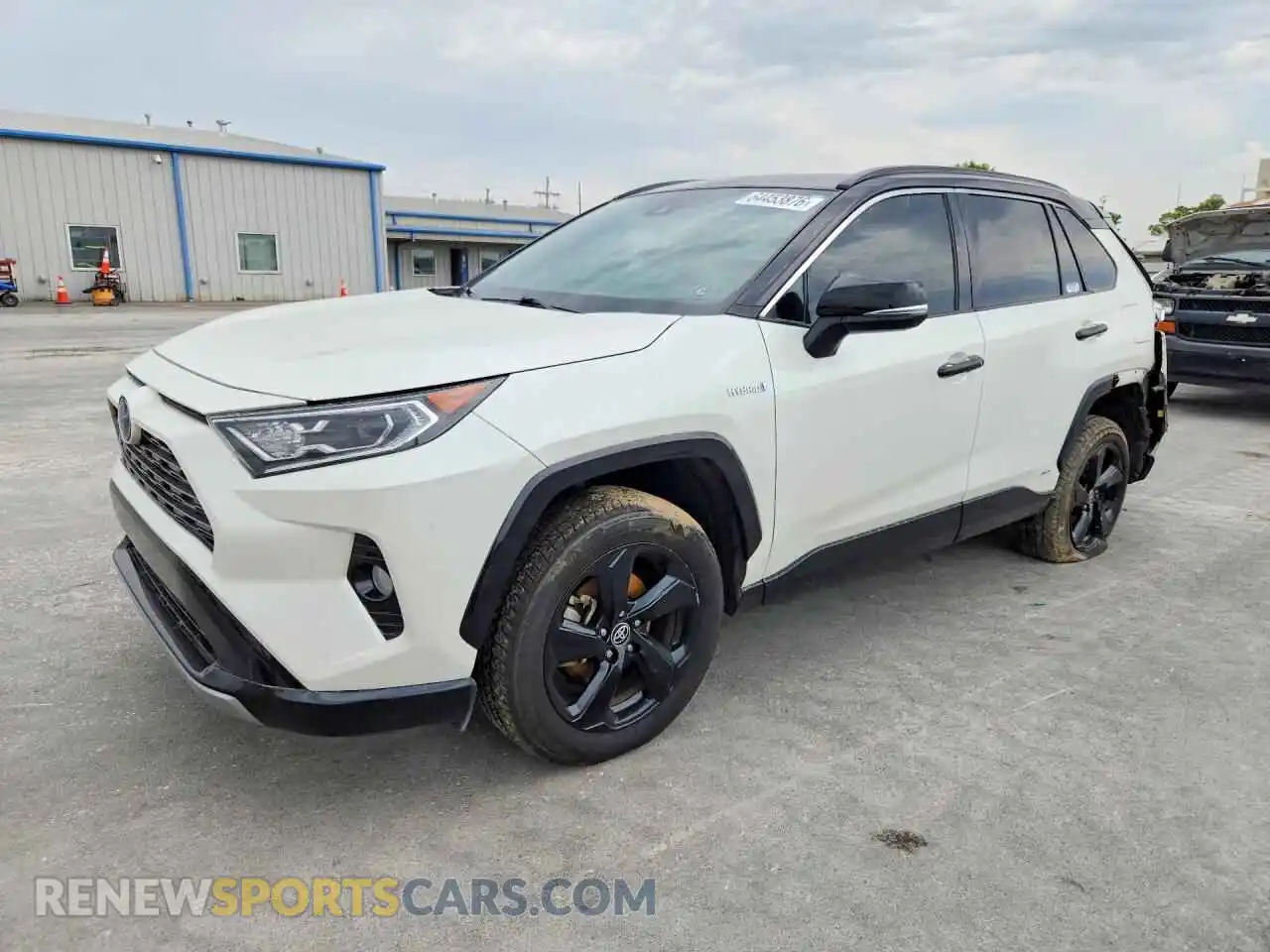 1 Photograph of a damaged car 4T3E6RFV0MU037966 TOYOTA RAV4 2021
