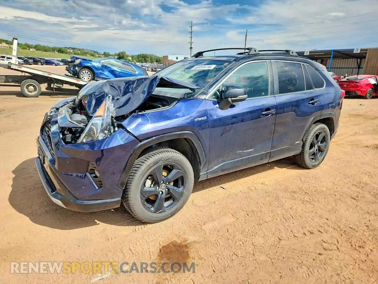 1 Photograph of a damaged car 4T3E6RFV1MU041024 TOYOTA RAV4 2021