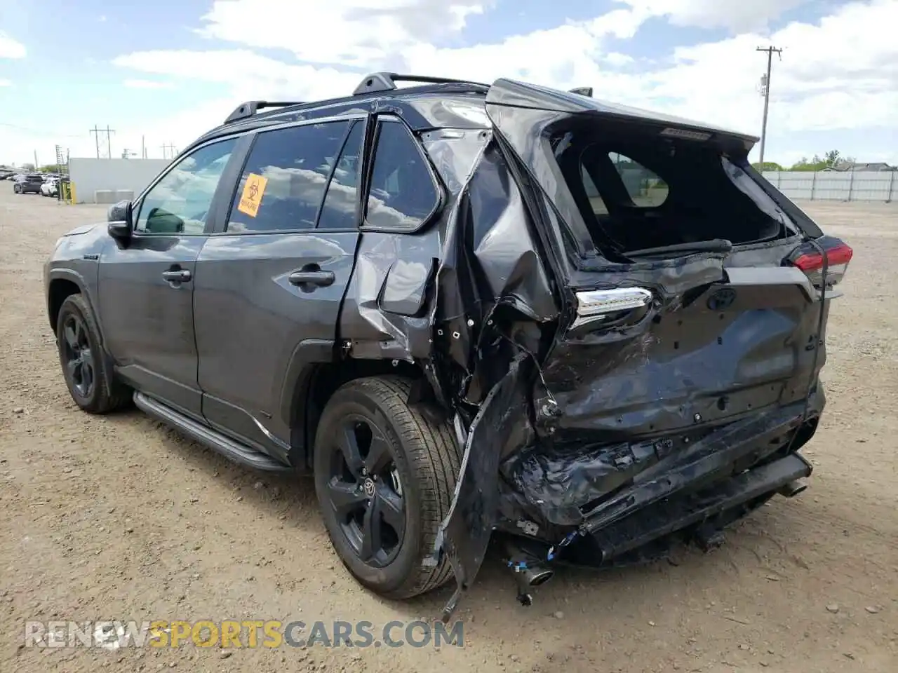3 Photograph of a damaged car 4T3E6RFV1MU049494 TOYOTA RAV4 2021