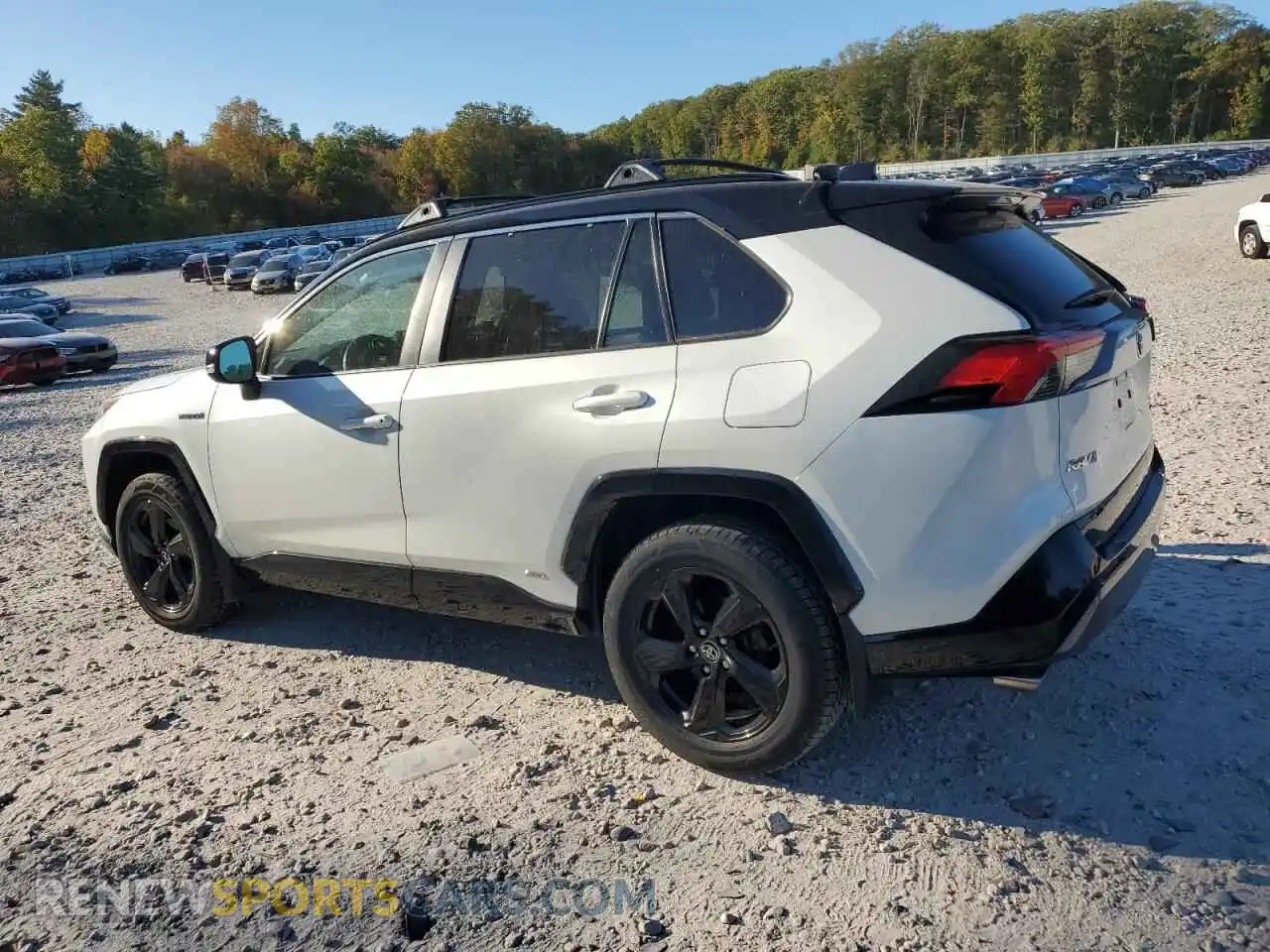 2 Photograph of a damaged car 4T3E6RFV1MU053111 TOYOTA RAV4 2021
