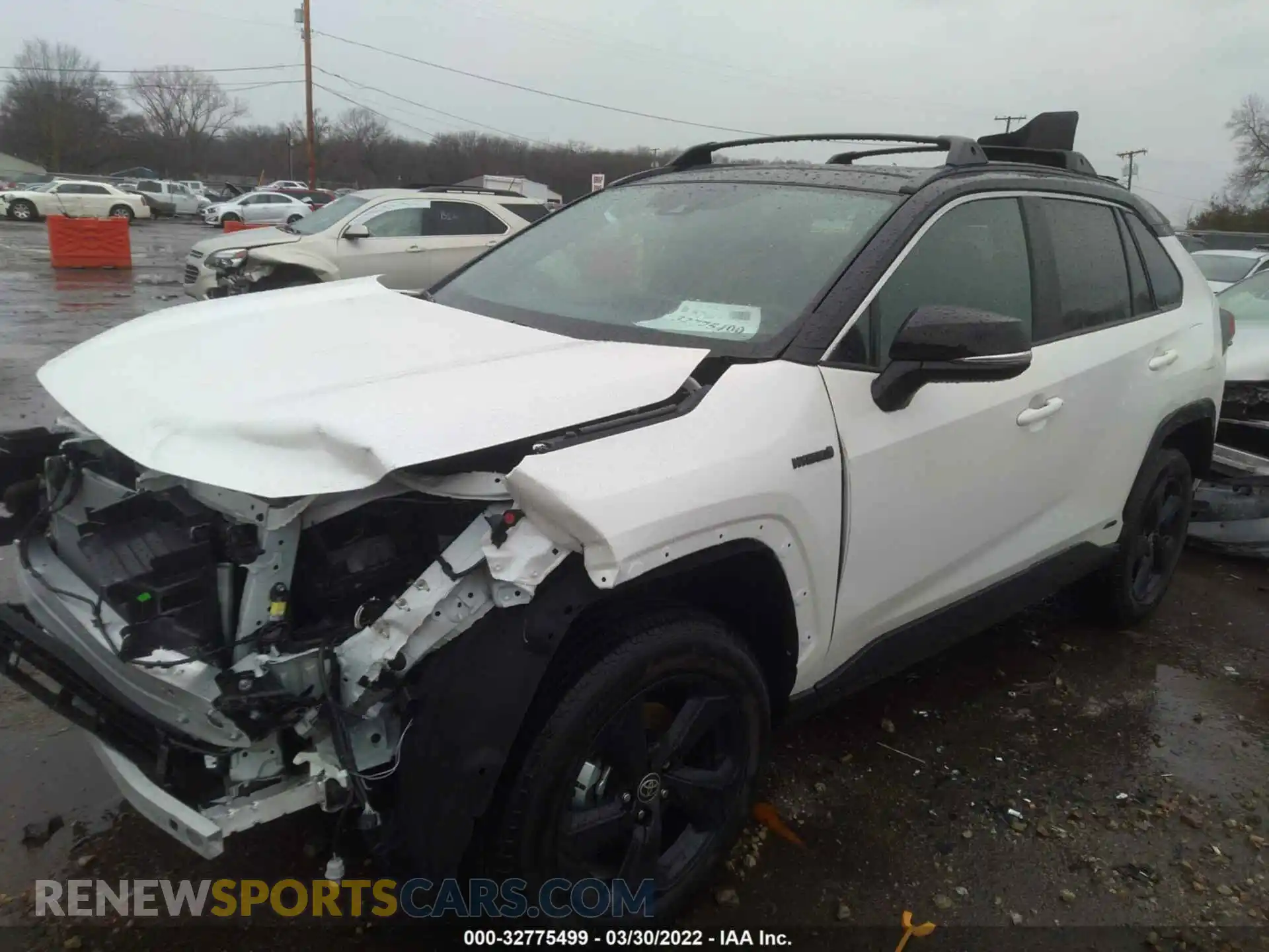 2 Photograph of a damaged car 4T3E6RFV2MU048807 TOYOTA RAV4 2021