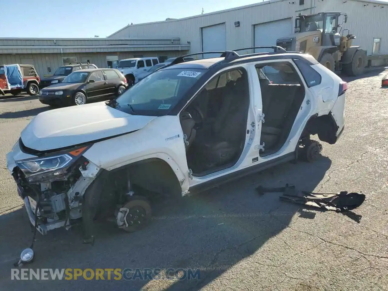 1 Photograph of a damaged car 4T3E6RFV3MU007036 TOYOTA RAV4 2021