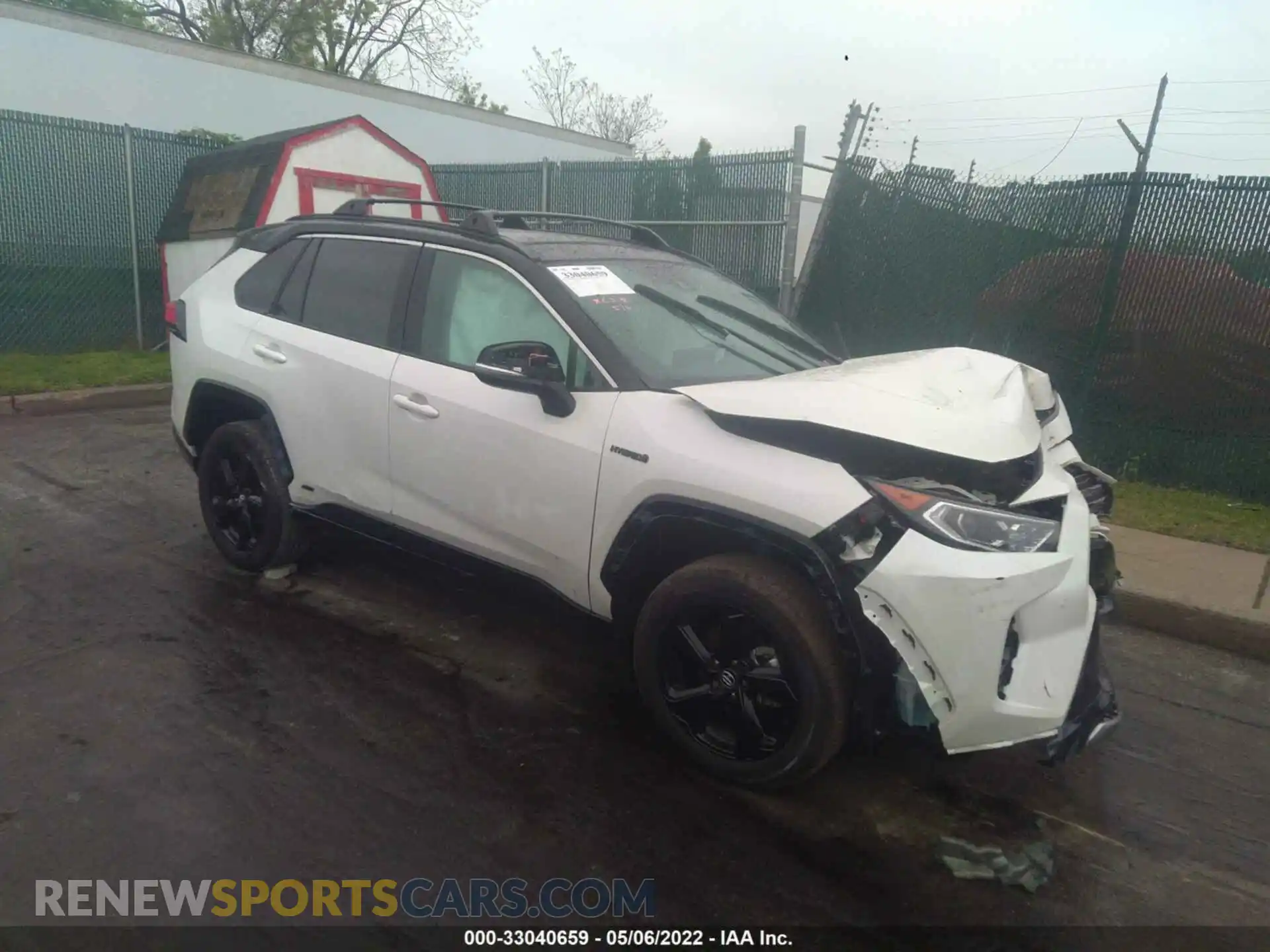 1 Photograph of a damaged car 4T3E6RFV3MU012270 TOYOTA RAV4 2021