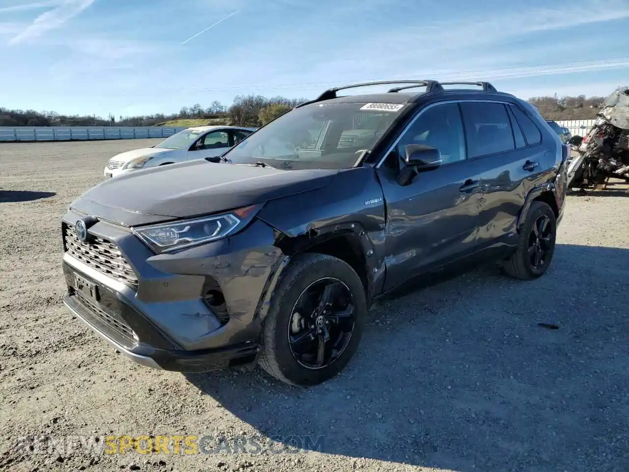 1 Photograph of a damaged car 4T3E6RFV3MU055121 TOYOTA RAV4 2021