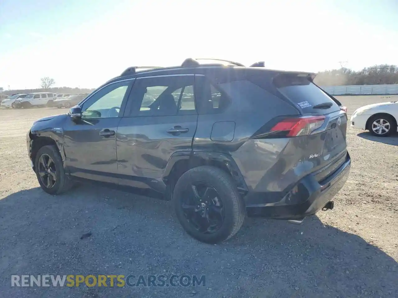 2 Photograph of a damaged car 4T3E6RFV3MU055121 TOYOTA RAV4 2021