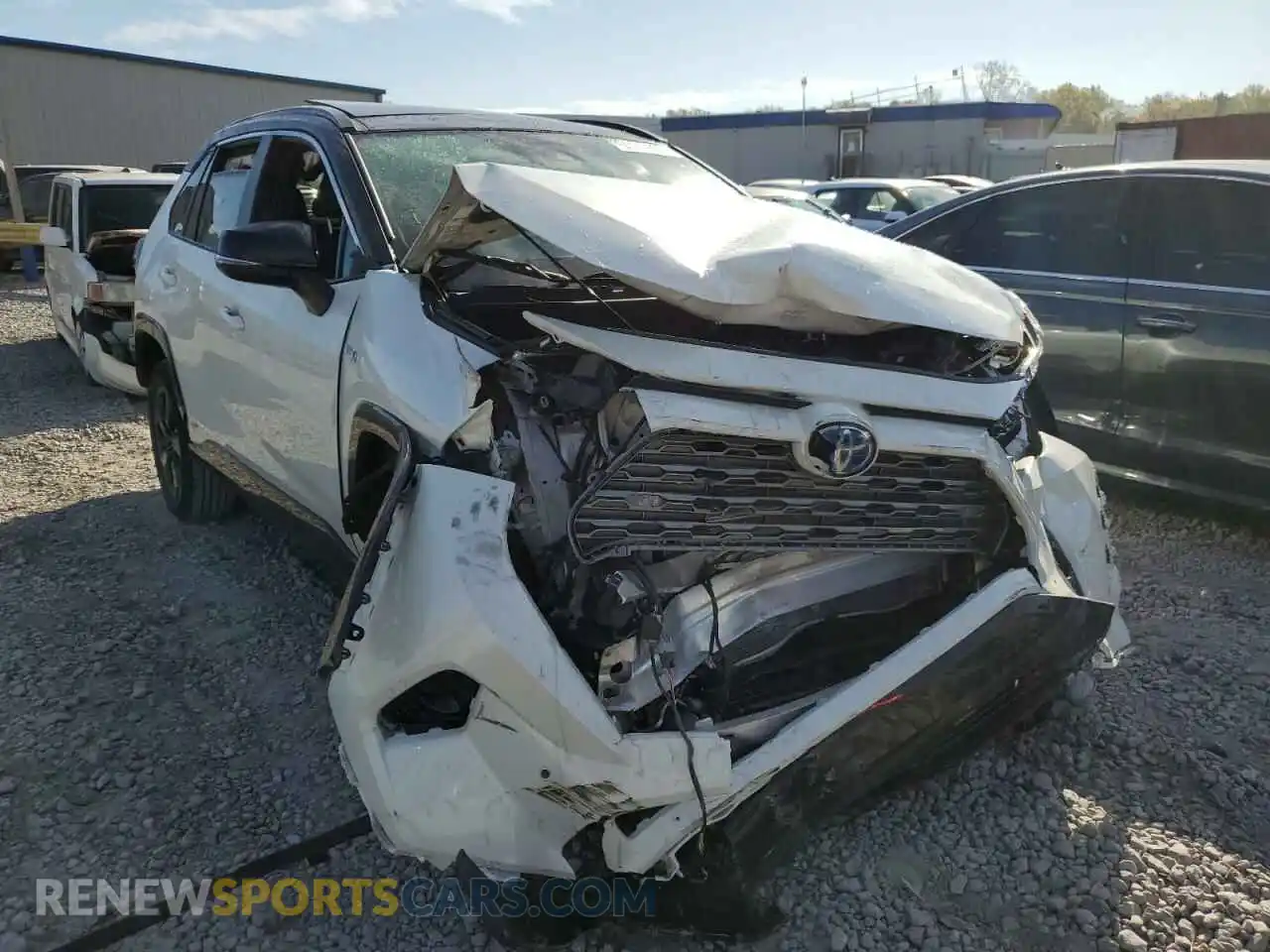 1 Photograph of a damaged car 4T3E6RFV3MU058682 TOYOTA RAV4 2021