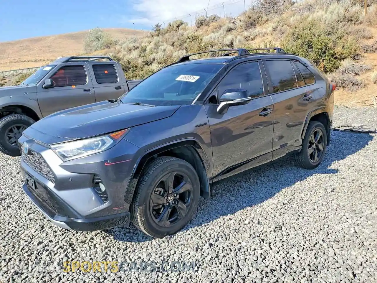 1 Photograph of a damaged car 4T3E6RFV4MU033256 TOYOTA RAV4 2021