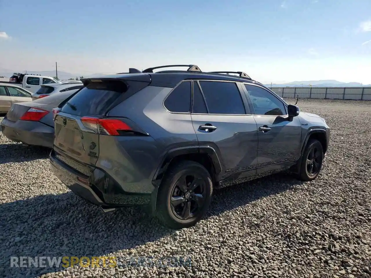 3 Photograph of a damaged car 4T3E6RFV4MU033256 TOYOTA RAV4 2021
