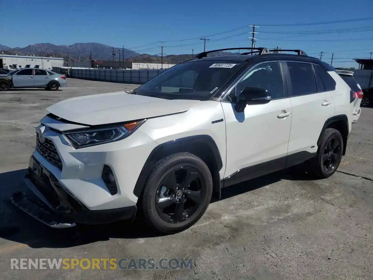 1 Photograph of a damaged car 4T3E6RFV4MU037243 TOYOTA RAV4 2021