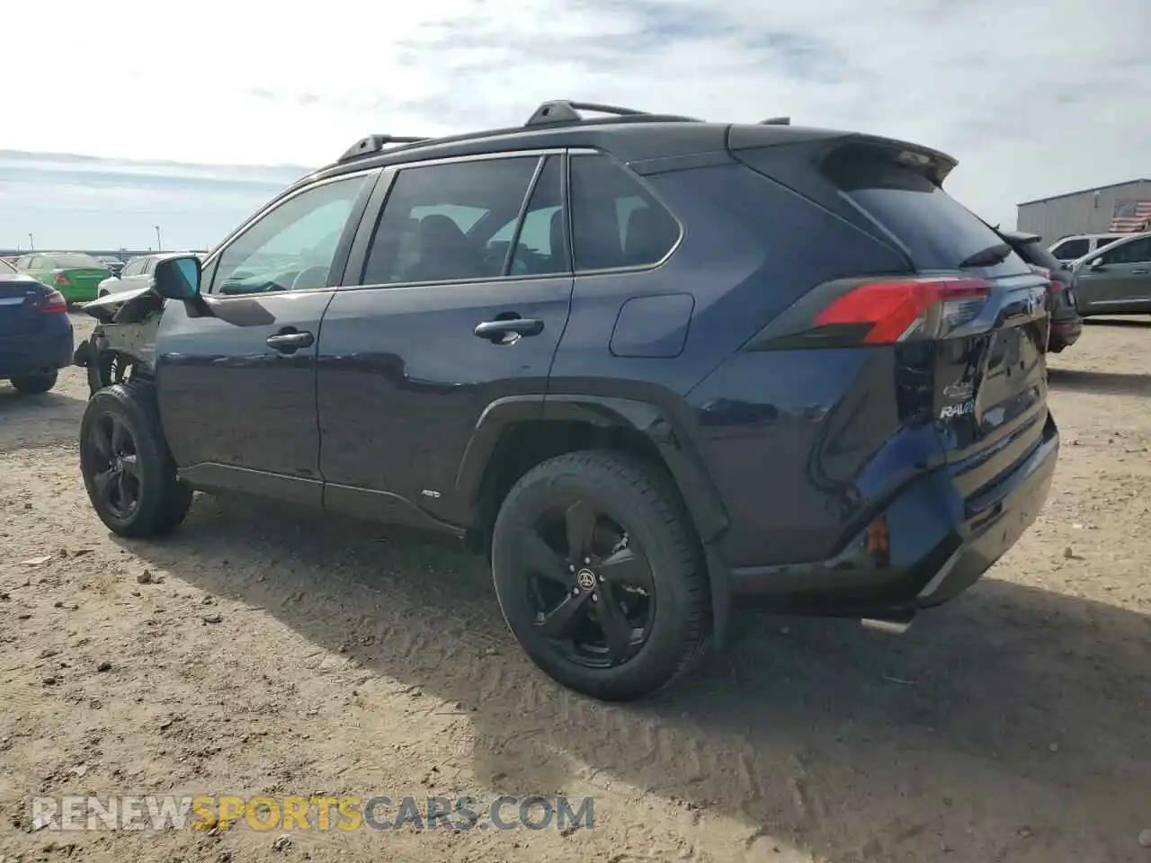 2 Photograph of a damaged car 4T3E6RFV4MU045813 TOYOTA RAV4 2021