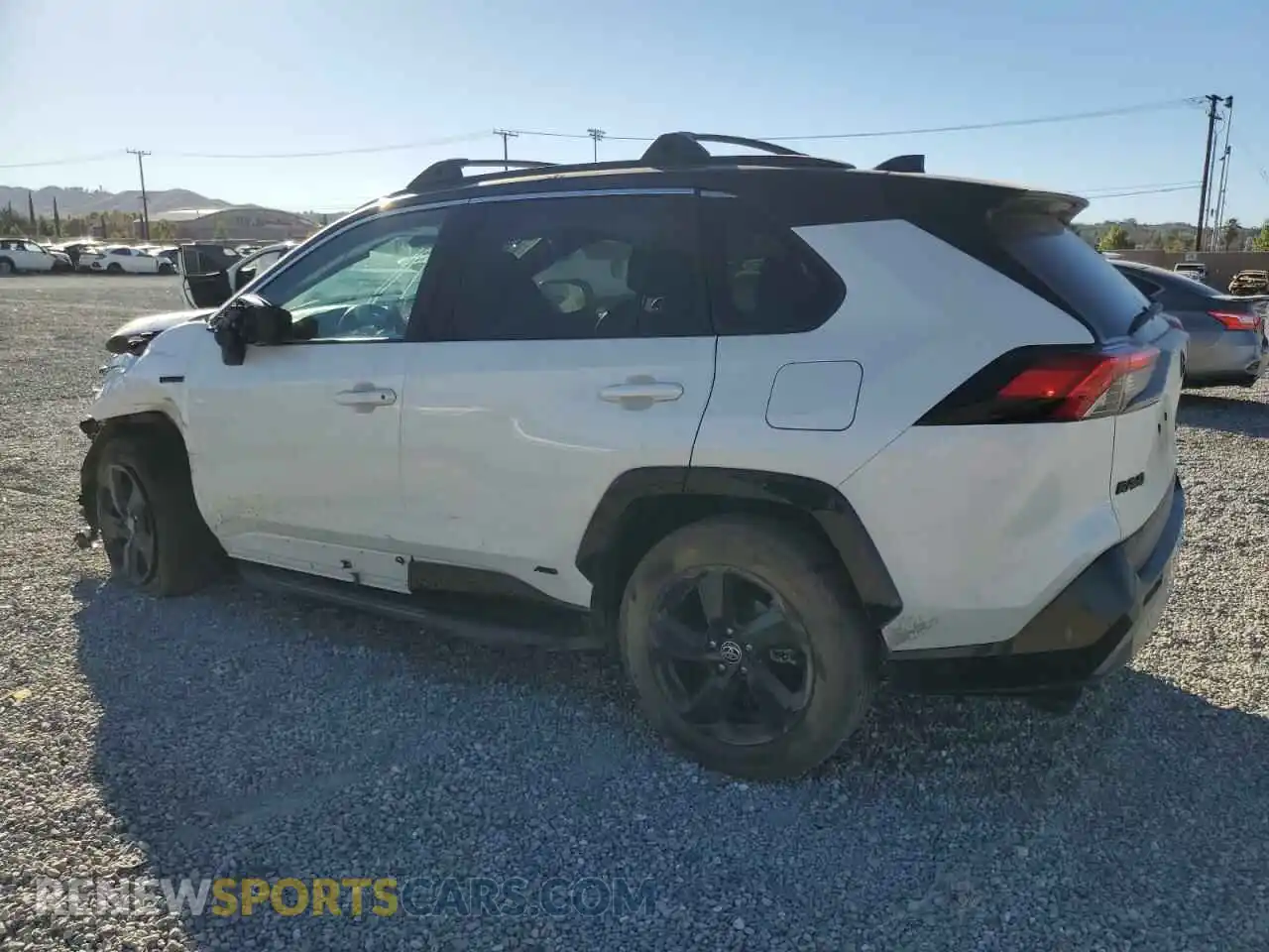 2 Photograph of a damaged car 4T3E6RFV5MU036683 TOYOTA RAV4 2021