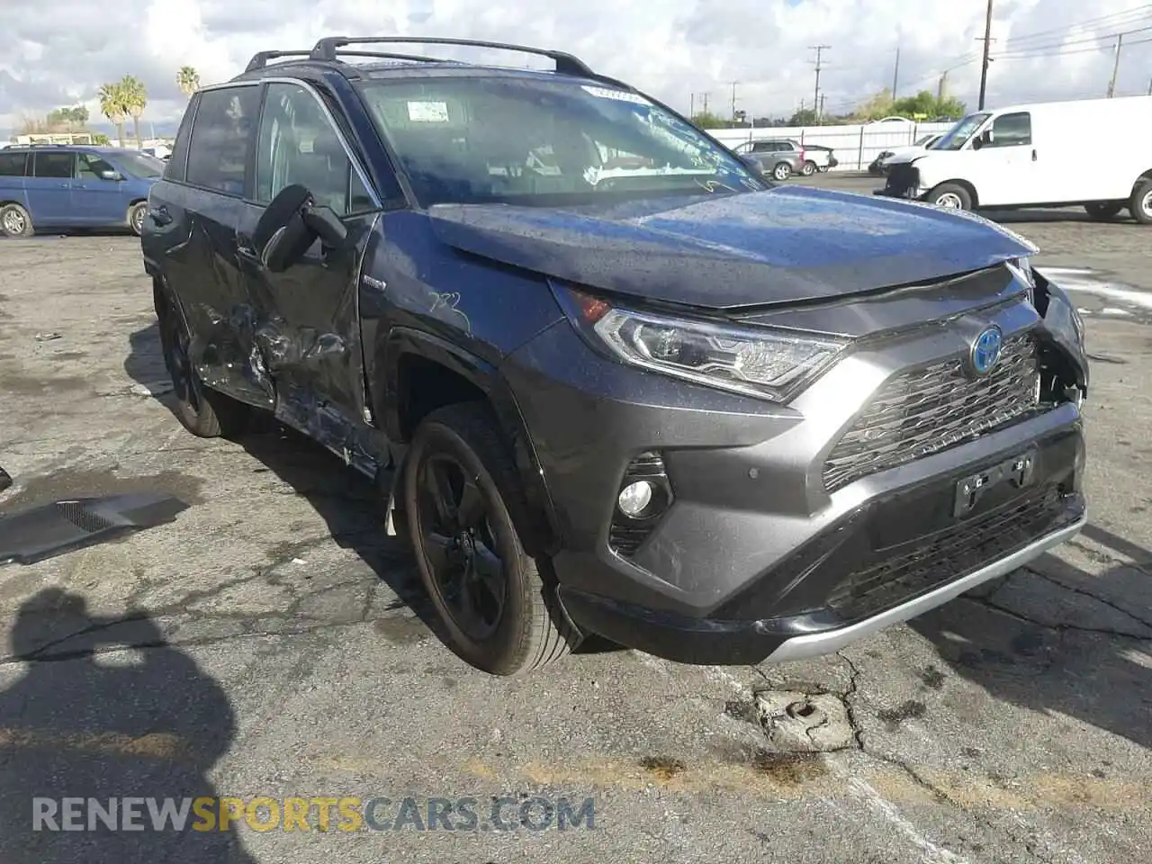 1 fotografías del automóvil dañado 4T3E6RFV5MU050051 TOYOTA RAV4 2021