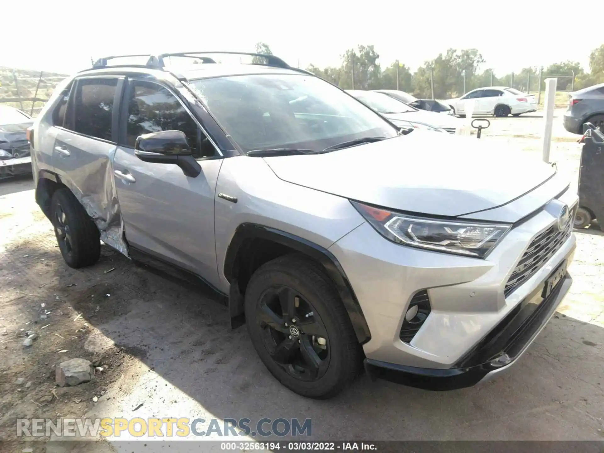 1 Photograph of a damaged car 4T3E6RFV6MU011243 TOYOTA RAV4 2021