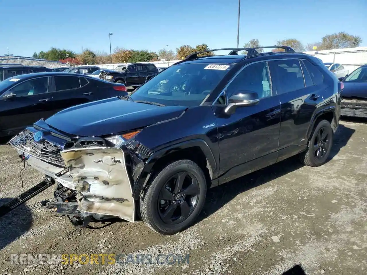 1 Photograph of a damaged car 4T3E6RFV6MU032125 TOYOTA RAV4 2021