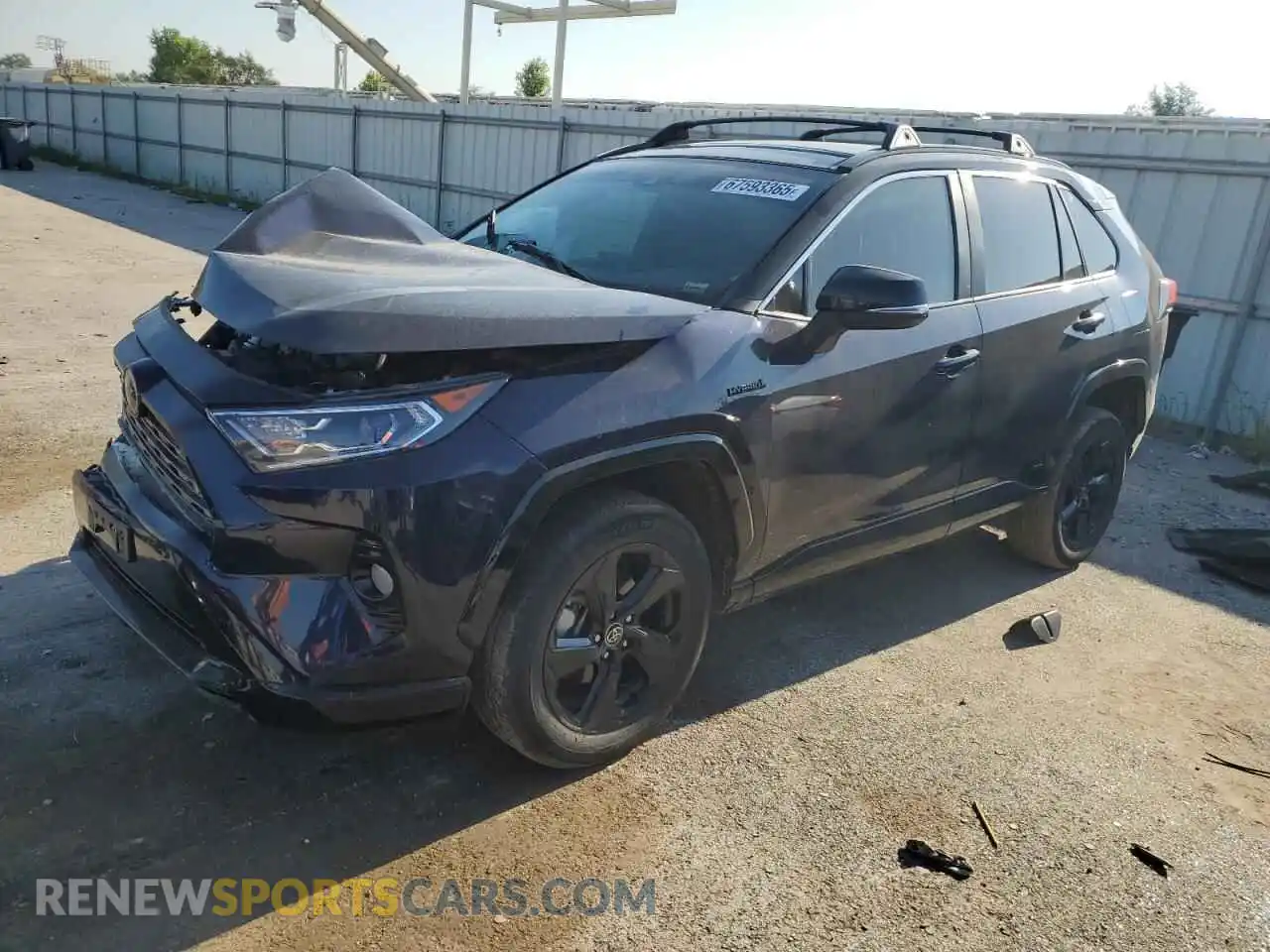 1 Photograph of a damaged car 4T3E6RFV6MU035686 TOYOTA RAV4 2021