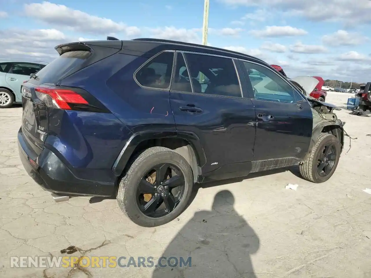 3 Фотография поврежденного автомобиля 4T3E6RFV6MU038748 TOYOTA RAV4 2021