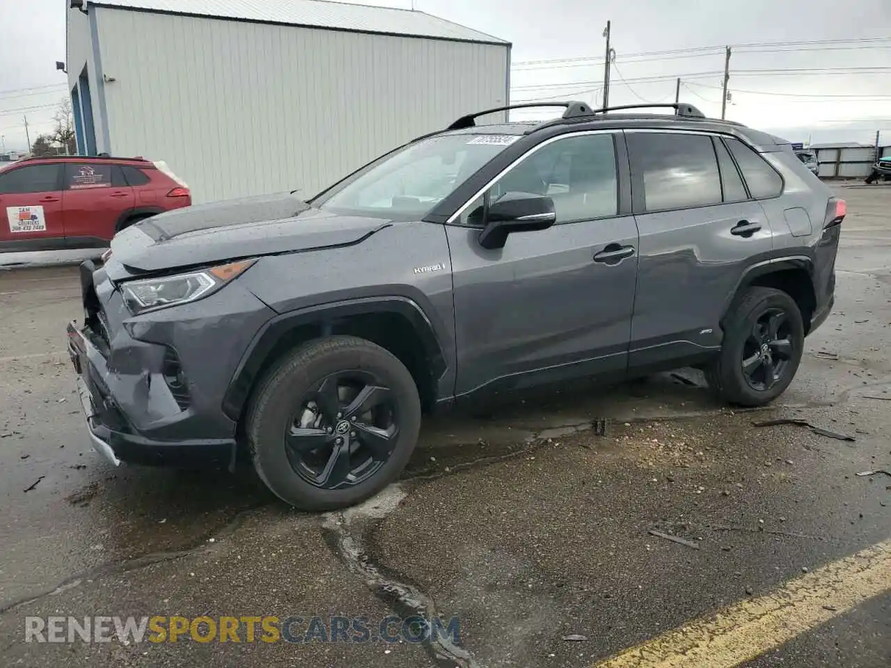 1 Photograph of a damaged car 4T3E6RFV6MU041861 TOYOTA RAV4 2021