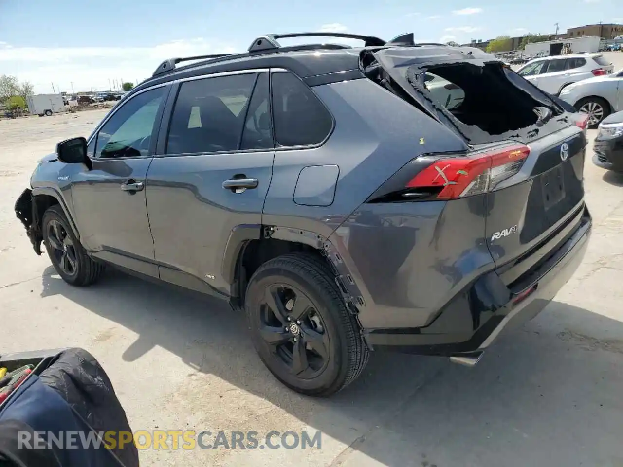 2 Photograph of a damaged car 4T3E6RFV8MU032126 TOYOTA RAV4 2021