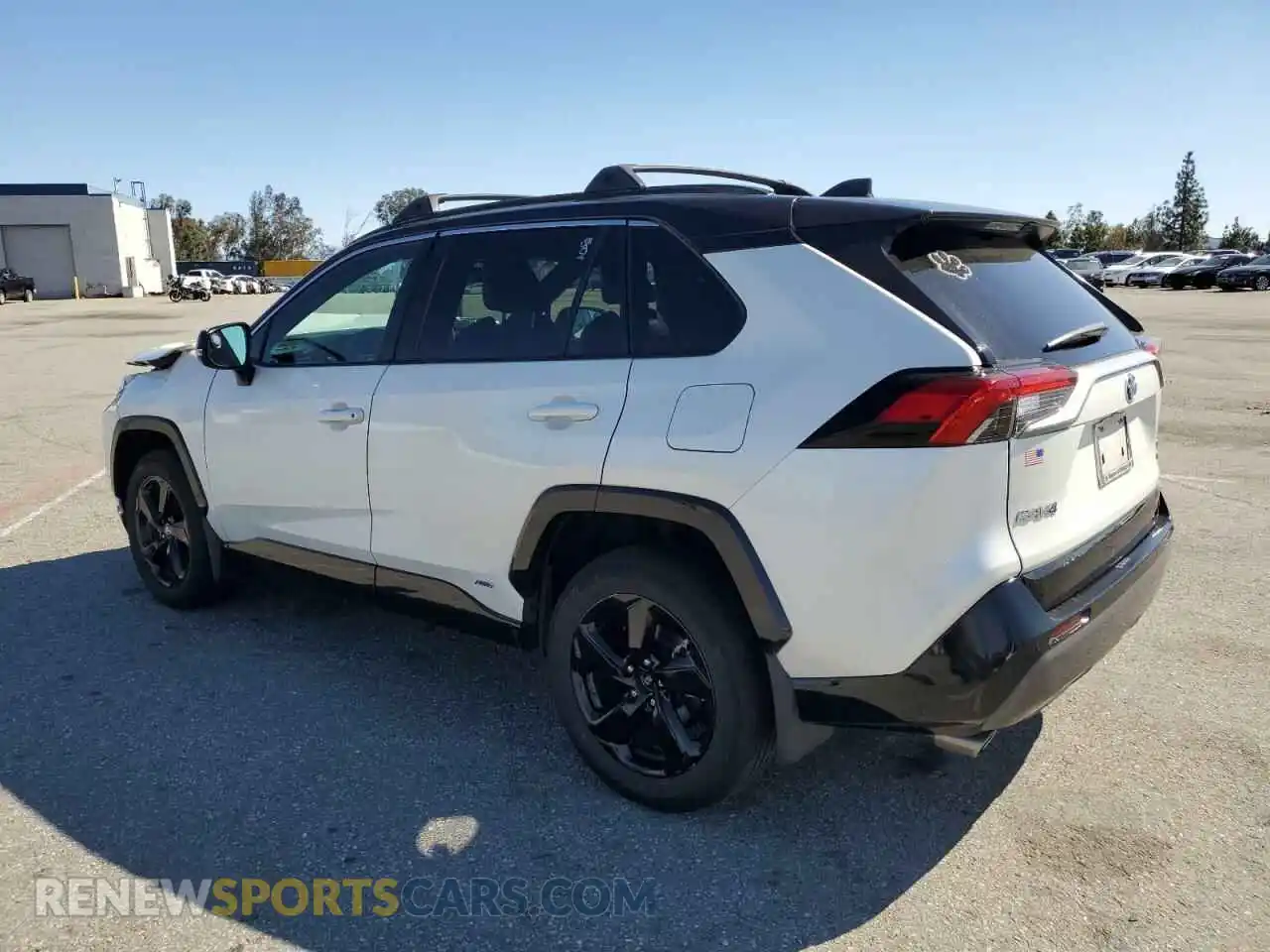 2 Photograph of a damaged car 4T3E6RFV8MU037696 TOYOTA RAV4 2021