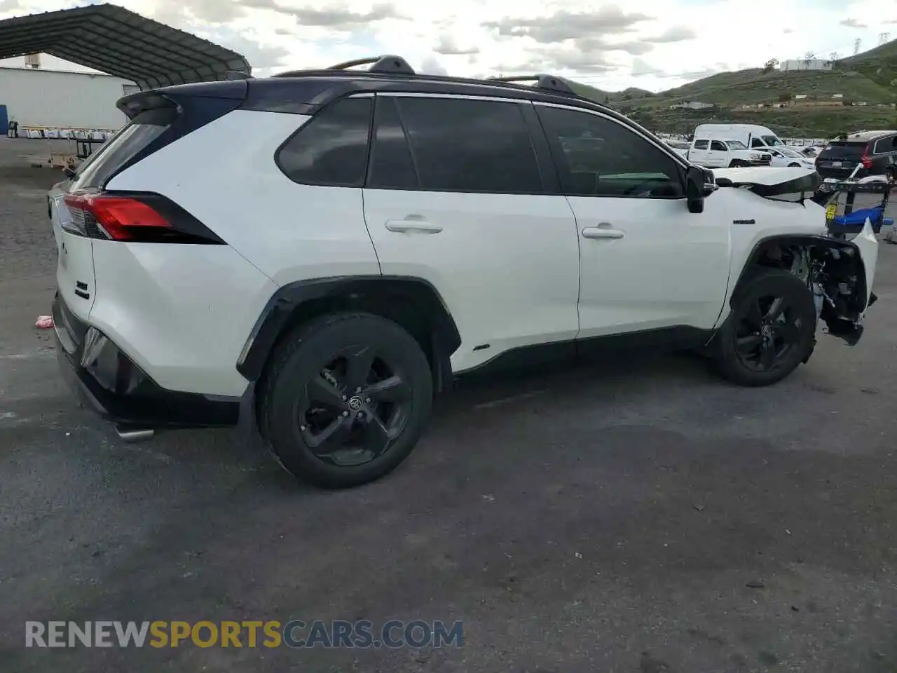 3 Фотография поврежденного автомобиля 4T3E6RFV8MU042610 TOYOTA RAV4 2021