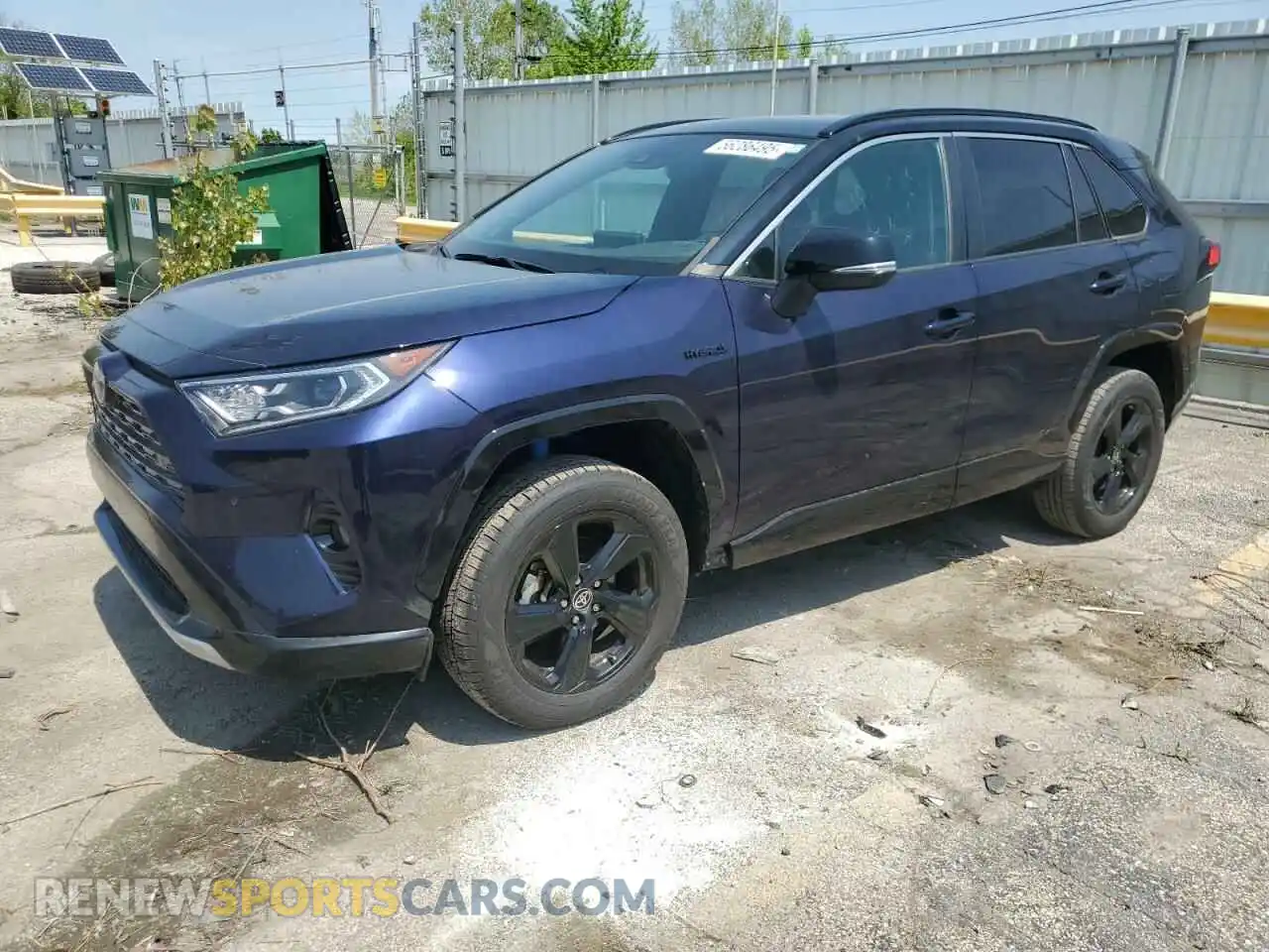 1 Photograph of a damaged car 4T3E6RFV9MU041532 TOYOTA RAV4 2021