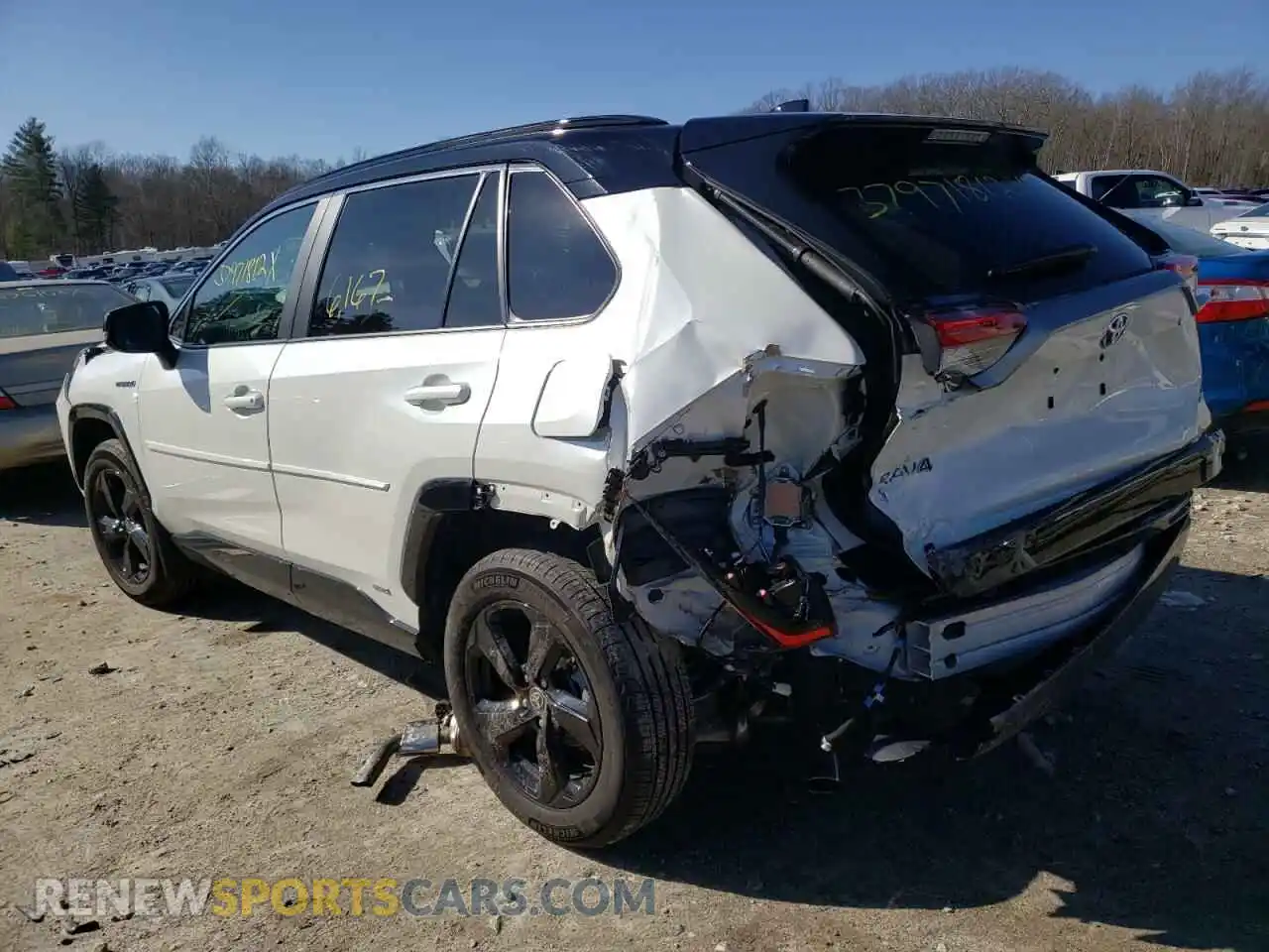 3 Photograph of a damaged car 4T3E6RFV9MU048075 TOYOTA RAV4 2021