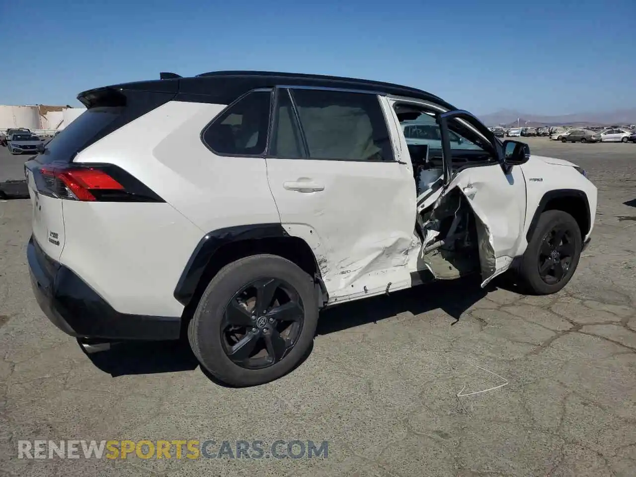 3 Photograph of a damaged car 4T3E6RFV9MU064311 TOYOTA RAV4 2021
