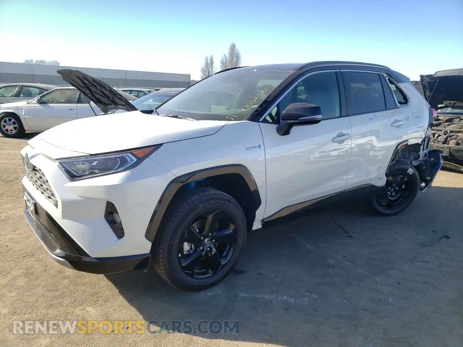 2 Photograph of a damaged car 4T3E6RFVXMU014825 TOYOTA RAV4 2021