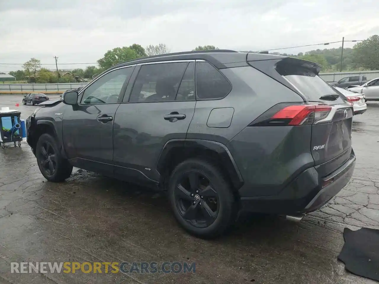 2 Photograph of a damaged car 4T3E6RFVXMU032385 TOYOTA RAV4 2021