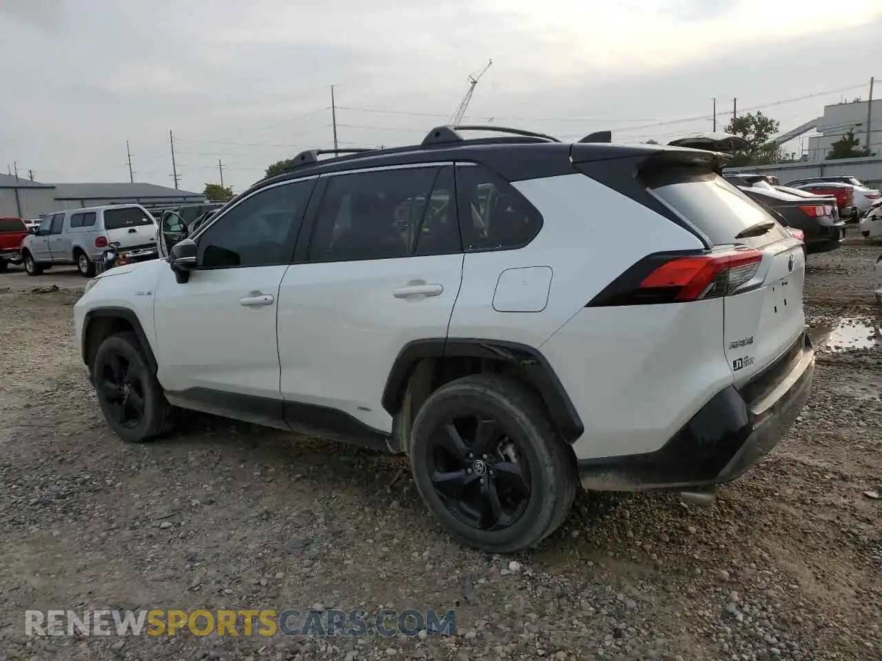 2 Photograph of a damaged car 4T3E6RFVXMU041278 TOYOTA RAV4 2021