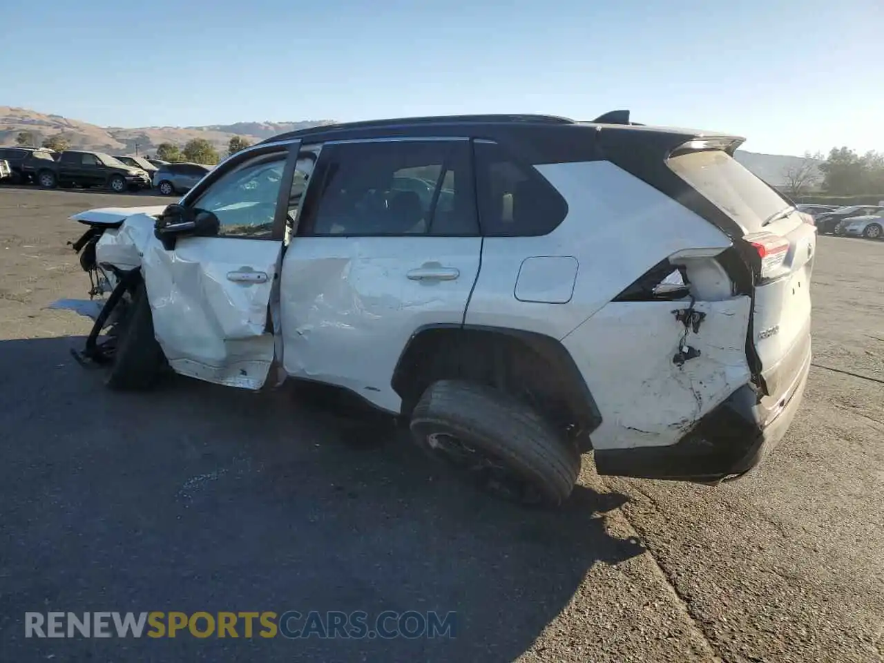 2 Photograph of a damaged car 4T3E6RFVXMU054998 TOYOTA RAV4 2021