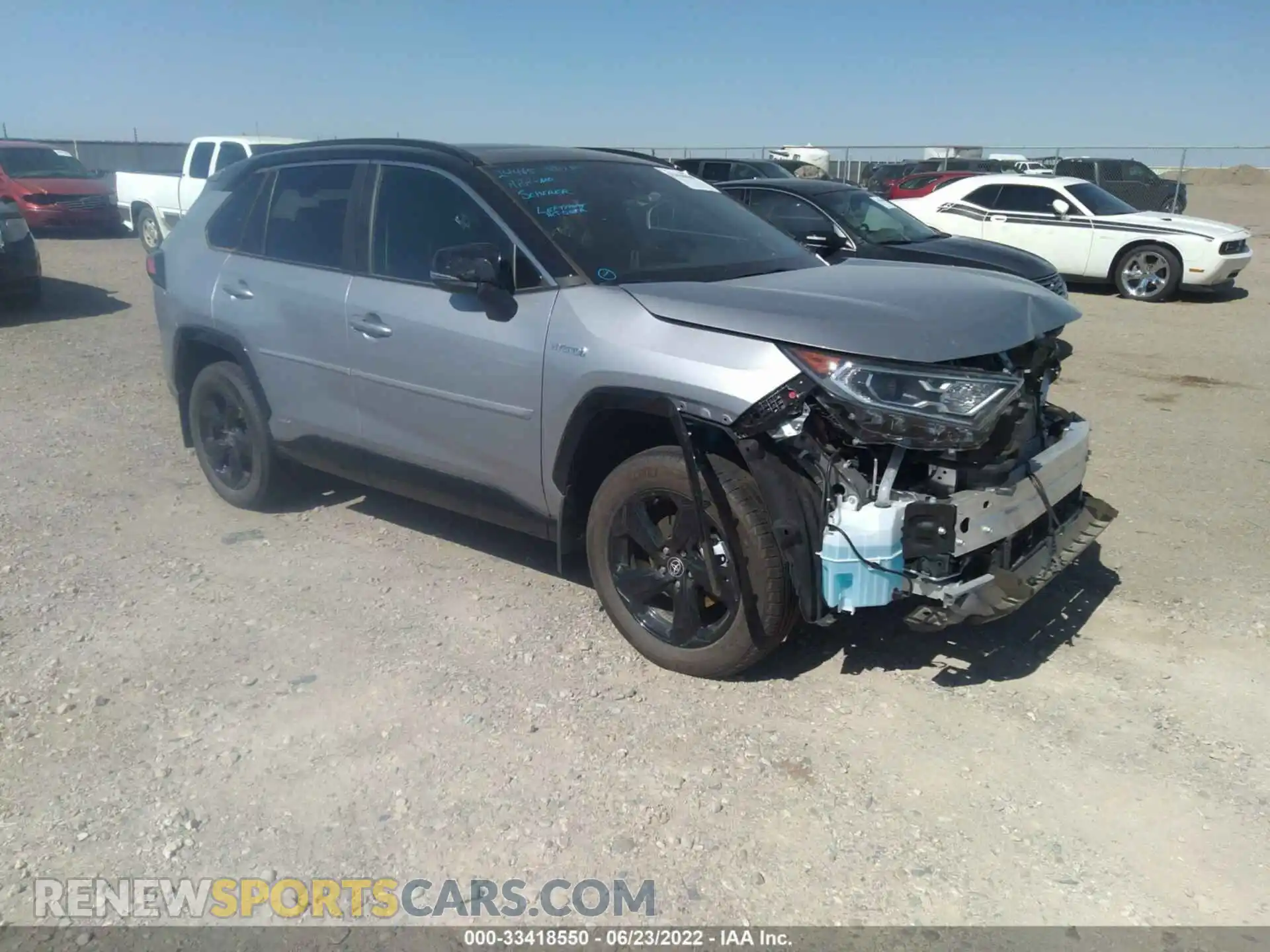 1 Photograph of a damaged car 4T3E6RFVXMU061126 TOYOTA RAV4 2021