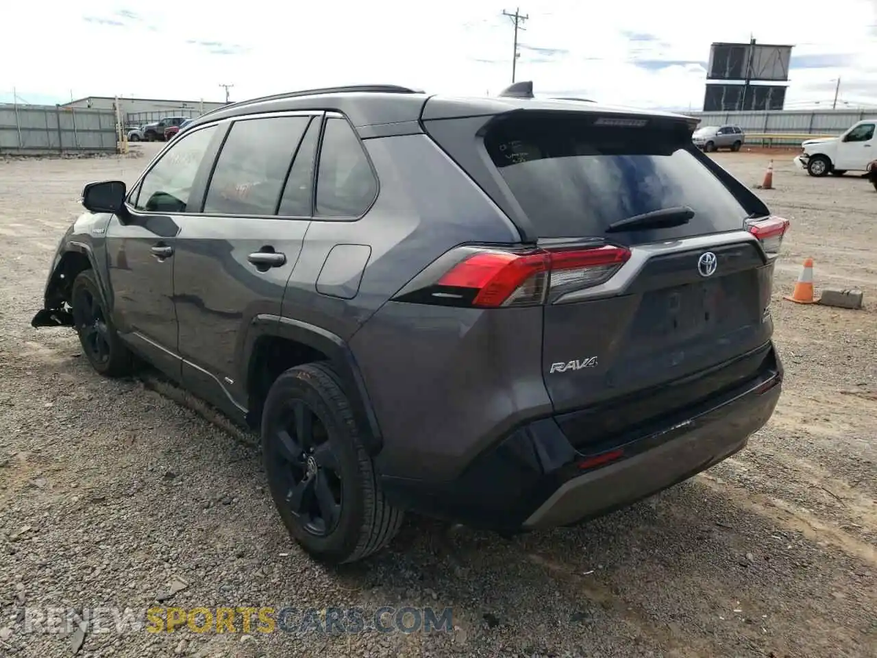 3 Photograph of a damaged car 4T3E6RFVXMU063555 TOYOTA RAV4 2021