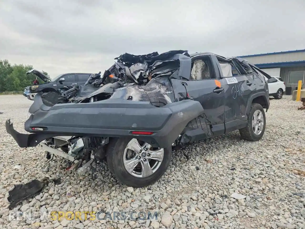 1 Photograph of a damaged car 4T3L6RFV3MU026418 TOYOTA RAV4 2021