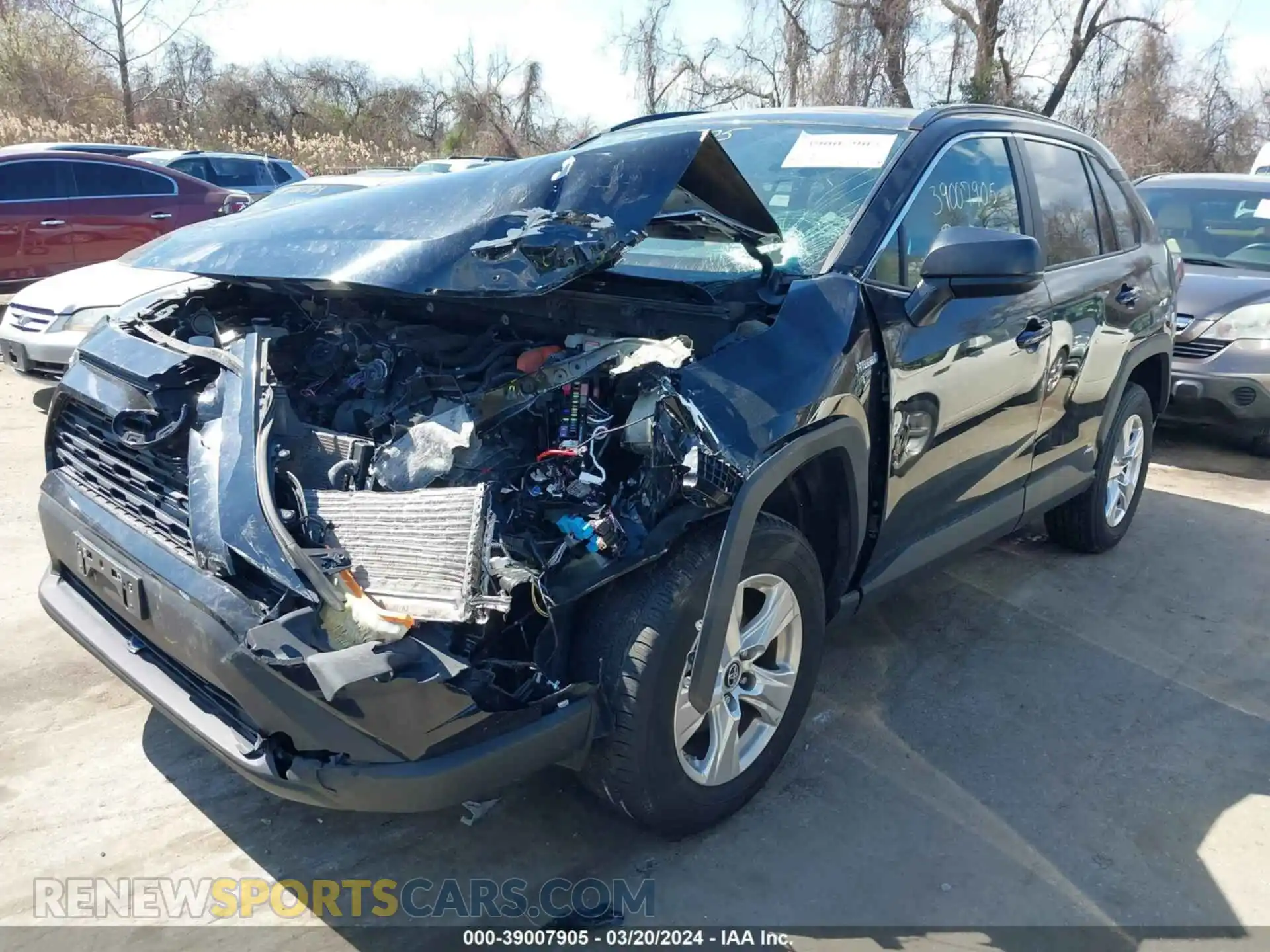 2 Photograph of a damaged car 4T3L6RFV6MU012044 TOYOTA RAV4 2021