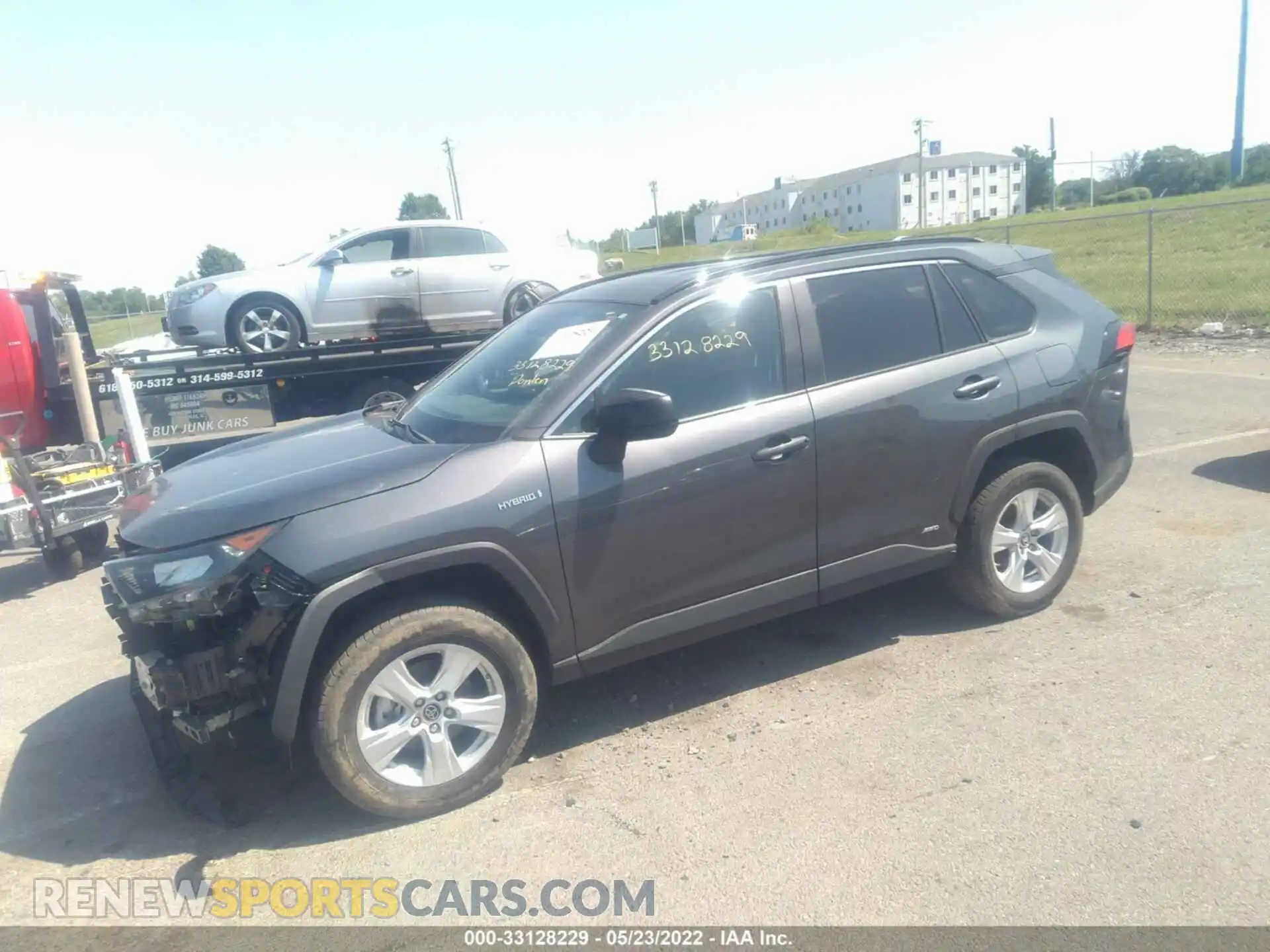 2 Photograph of a damaged car 4T3L6RFV9MU014919 TOYOTA RAV4 2021