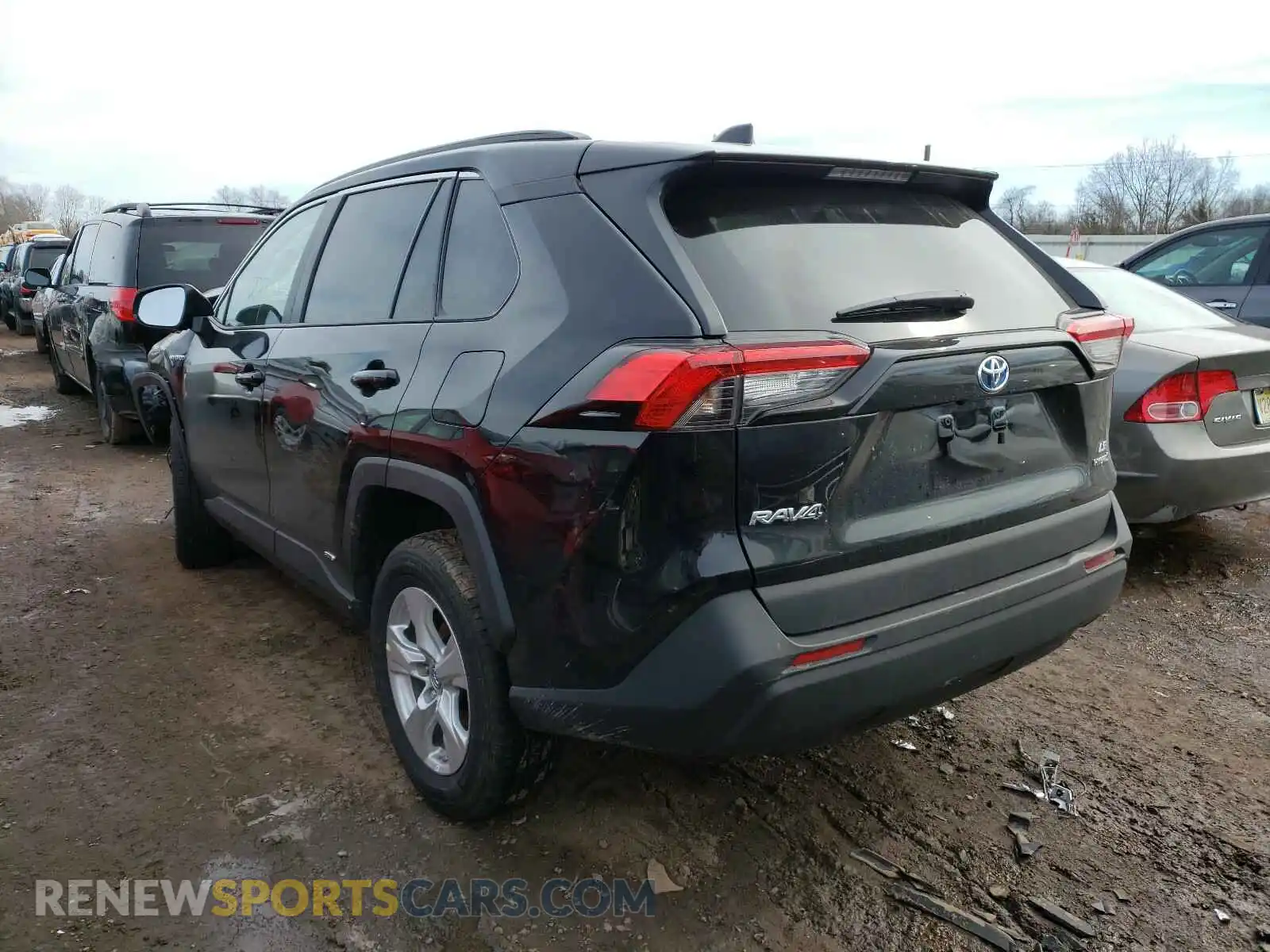 3 Photograph of a damaged car 4T3L6RFV9MU016461 TOYOTA RAV4 2021