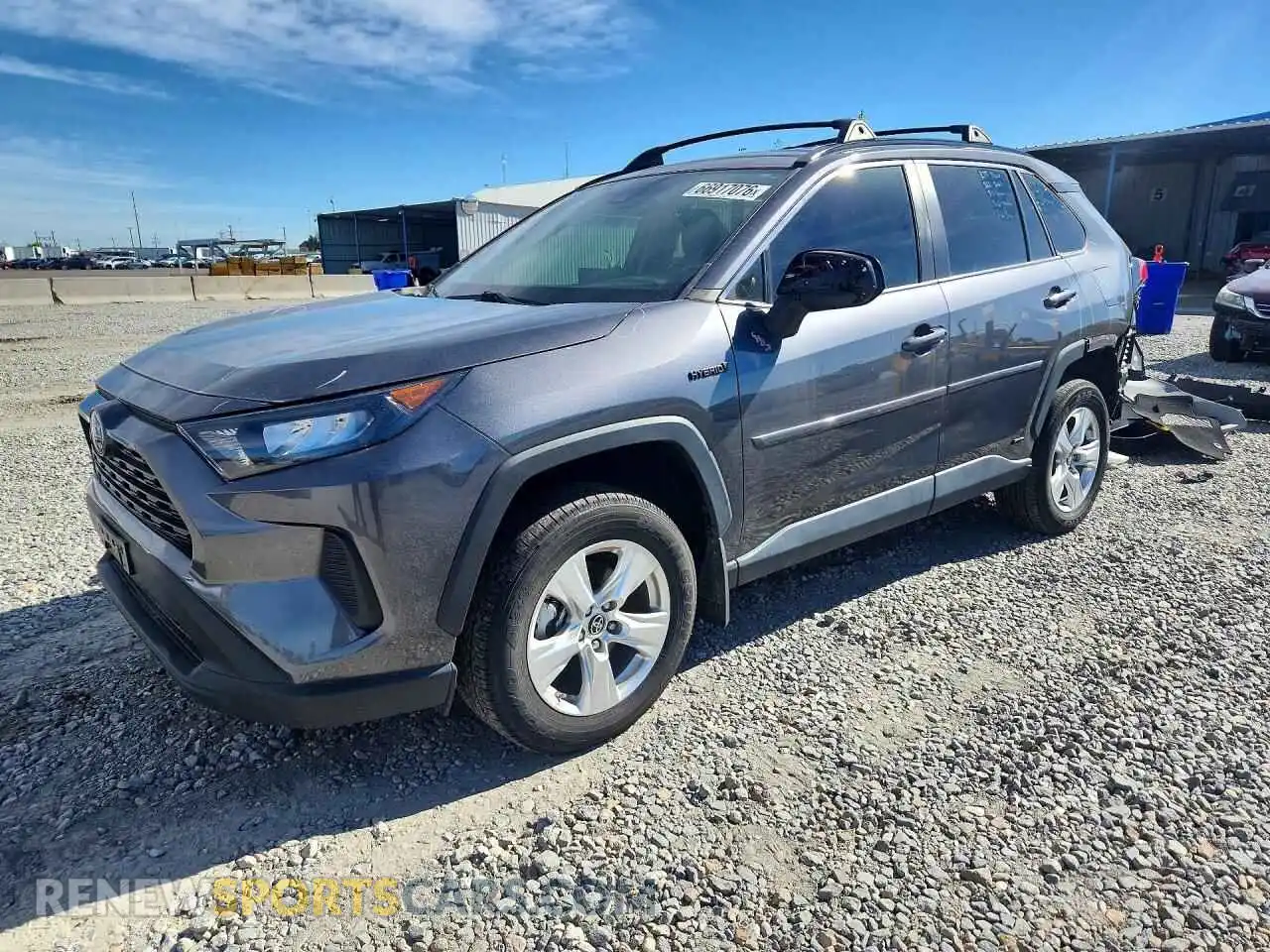 1 Photograph of a damaged car 4T3LWRFV1MU035800 TOYOTA RAV4 2021