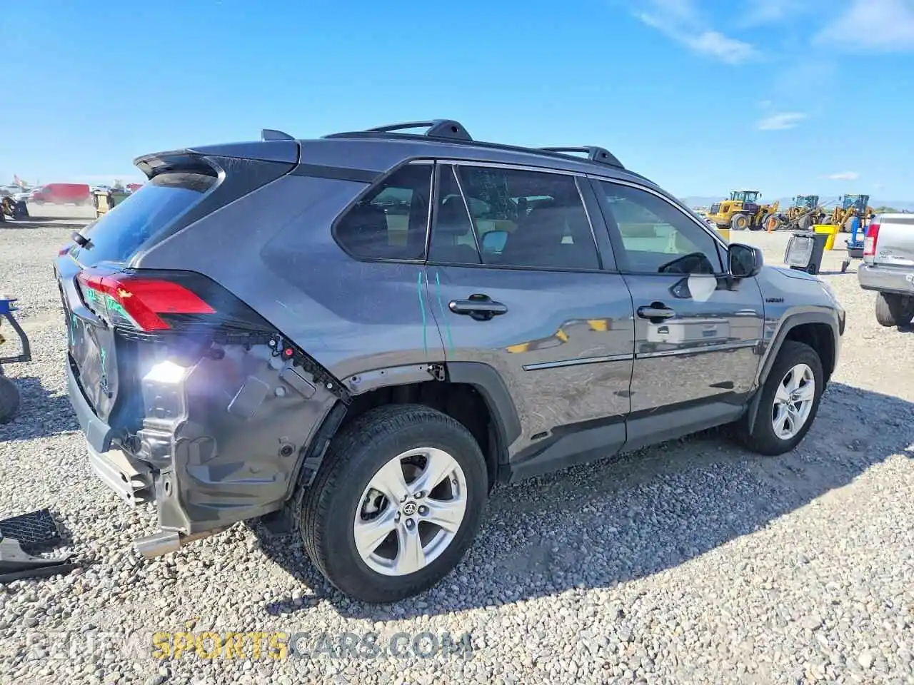 3 Photograph of a damaged car 4T3LWRFV1MU035800 TOYOTA RAV4 2021