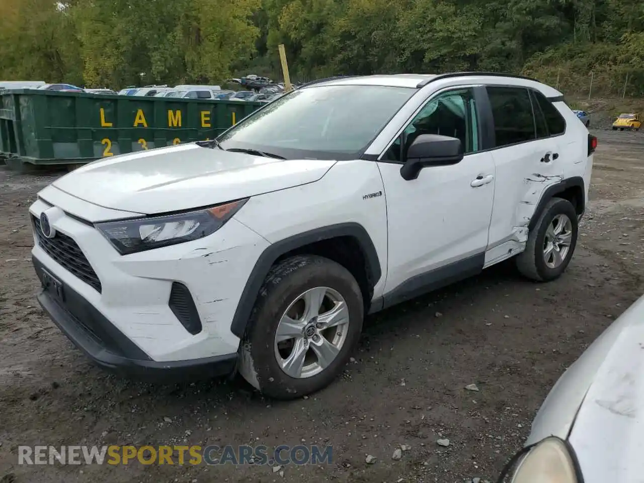 1 Photograph of a damaged car 4T3LWRFV1MU040298 TOYOTA RAV4 2021