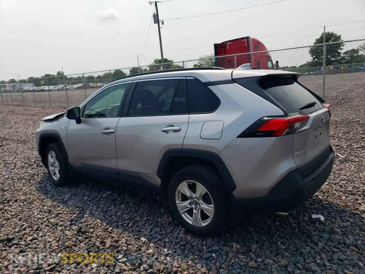 2 Photograph of a damaged car 4T3LWRFV2MU039905 TOYOTA RAV4 2021