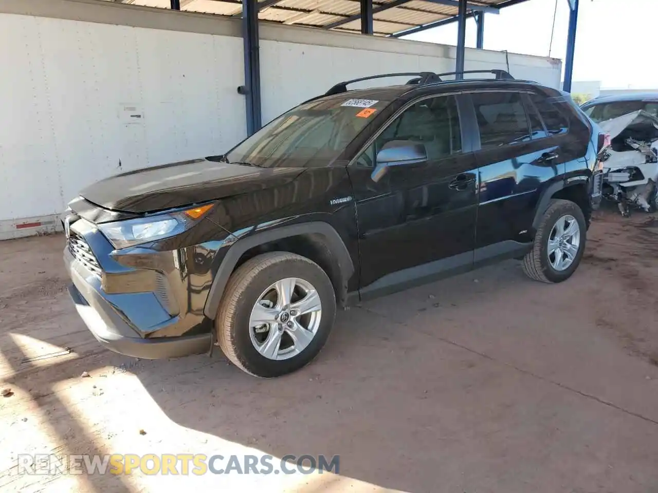 1 Photograph of a damaged car 4T3LWRFV3MU013913 TOYOTA RAV4 2021