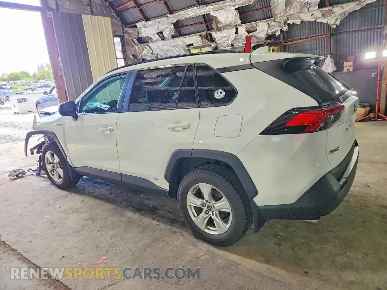 2 Photograph of a damaged car 4T3LWRFV4MU034835 TOYOTA RAV4 2021