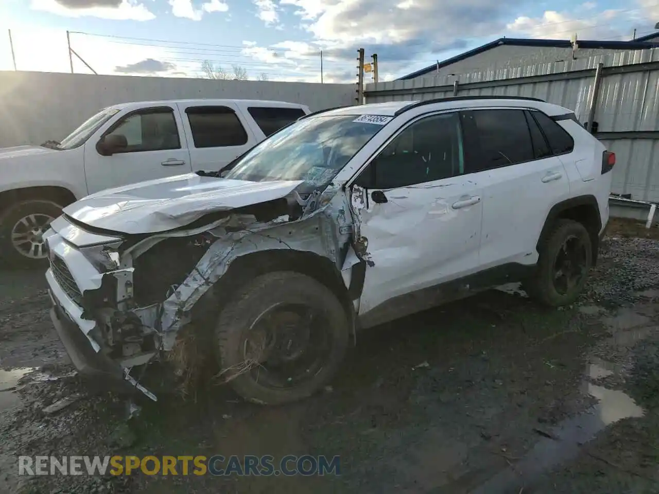 1 fotografías del automóvil dañado 4T3LWRFV4MU044491 TOYOTA RAV4 2021
