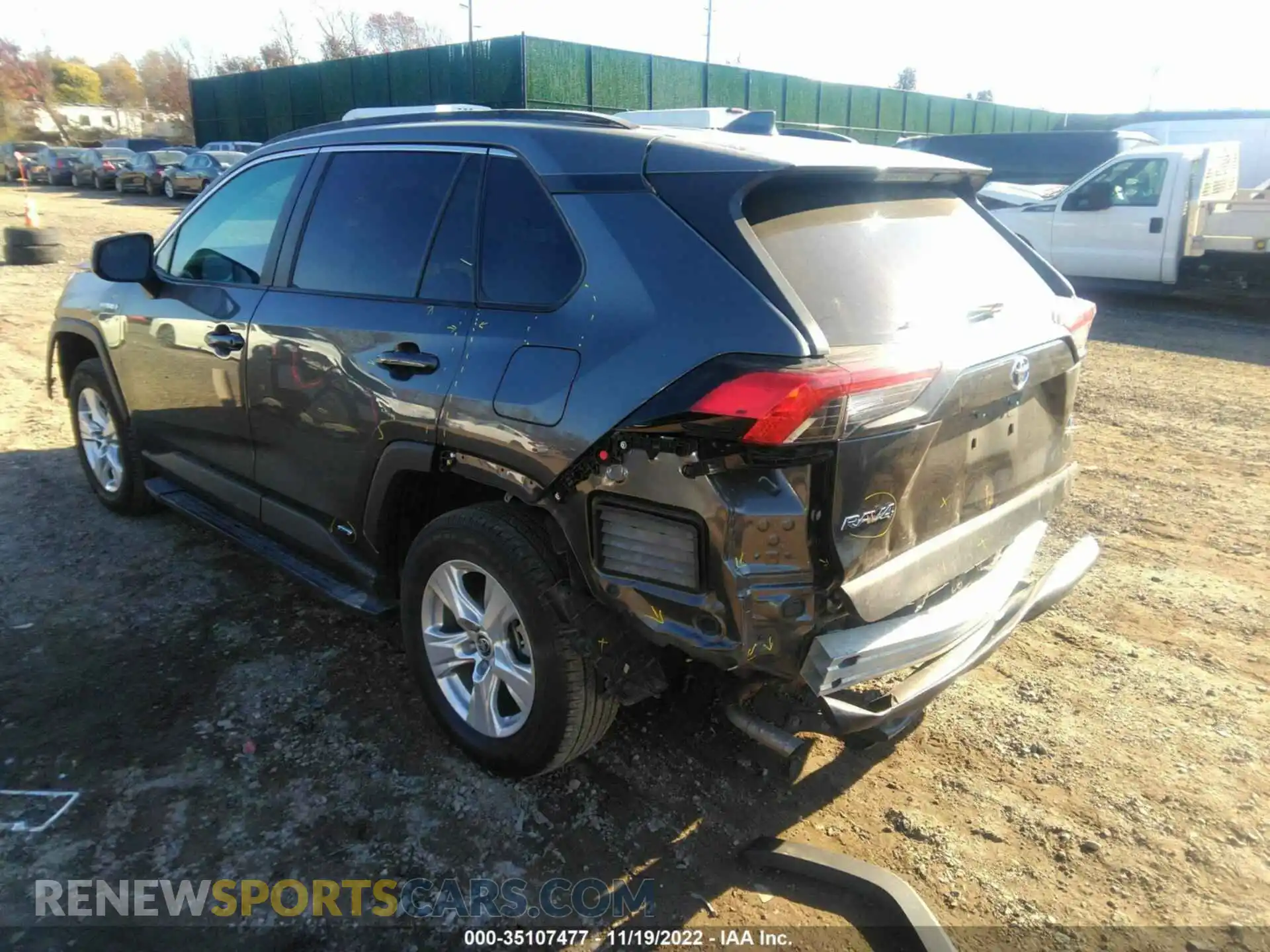 3 Photograph of a damaged car 4T3LWRFV8MU014362 TOYOTA RAV4 2021